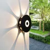 Lampada da parete a LED per esterni impermeabile illuminazione da giardino in alluminio per interni camera da letto soggiorno scale luce corridoio