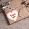 500pcs 1.5inch Thank You Paper Adhesive Stickers Handmade Bag Box Baking Business Label Envelope Wedding Decor