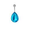 Göbek Çan Düğmesi Yüzükleri D0485 1 Renk Açık Güzel Göbek Halkası Stili Piercing Vücut Mücevher Mücevher Drop Teslimat Dhgarden Dhpfl