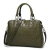 Shoulder Bags 2023 European And American Ladies Fashion Crocodile Pattern Simple Bag 2053