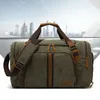 Duffel Bags Tuval Seyahat Su Geçirmez Haftası için Duffle Deffel Genişletilebilir Hafta Sonu Gecede Çanta