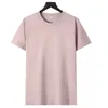 T Shirts MRMT 2024 Brand Mens Casual Fashion Short Sleeved Shirt Round Neck Solid Color Bottoming Cultural 180g52