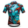 Racingjackor Cycling Jersey Summer Short Sleeve Tops Men Riding Sports MTB Bicycle Clothing Shirts Ropa Ciclismo Bike Jerseys