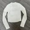 Hollow Long Sleeve Knits Shirts Sweaters For Women Designer Letter Knitting Pullover Fashion Casual Tops