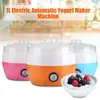 Yoghurt Makers Electric Maker Mini Automatisk enzymfermentator Hushåll DIY Rostfritt stål Risvinfermentverktyg Kök Apparater 230222