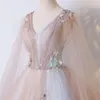 Robes décontractées Quinceanera robe col en v fête bal robe de bal à lacets femmes grande taille a-ligne parole longueur soirée formelle