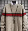 2023MENS Damesontwerpers Sweaters Luxueuze letters Pullover Dikke Warm mannen Hoodie Lange mouw Mink Velvet Actieve sweatshirt Winterkleding