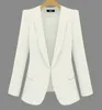 Abiti da donna Blazer Taglie forti Abiti da lavoro Donna Blazer a petto nascosto Primavera Autunno Tinta unita Blazer a maniche lunghe Abbigliamento da lavoro per ufficio 230223