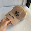 Berretto da baseball ricamato stilista Unisex Doodle Streetwear Sunhats Cappello da baseball regolabile con lettera