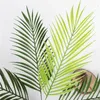 Decorative Flowers & Wreaths Artificial Plastic Leaves Simulation Green Plants 9 Branches Fern Bouquet Fake Craft Home Decoration