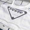 Tracks survêtement de logo triangle de maillot de bain blanc en tricot en tricot pour femmes