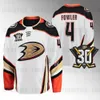 19 Troy Terry 30th Anniversary Ducks Maglie White Mason McTavish Cam Fowler Isac Lundestrom Dmitry Kulikov John Klingberg Jackson LaCombe Anaheim Jersey