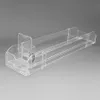 Plastic PS Supermarket Shelf Rack Cigarettes Products Automatic Replenishment Refill Pushing Pusher System Unibody Double L28cm 4s229z