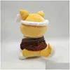 Peluş Bebekler Oyunu Genshin Etki Xiangling Guoba Raccoon Bear Dolwed Cartoon Plushie Maskot Oyuncak Cosplay Prop Props Collection Dr Dhoxl