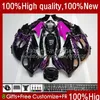 Motorradverkleidungen für Suzuki Katana Gsxf600 Gsxf 600Cc 750 600 Pink Flames Cc Gsx750F 03 04 05 06 07 33No.113 Gsxf750 Gsx600F 750C Dhjuf