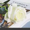 단일 장미 시뮬레이션 꽃 홈 장식 웨딩 파티 조경 가짜 꽃