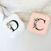 Jewelry Boxes Mystery Ring Box for Wedding Ceremony Simple letter print Women Jewelry Storage Bridesmaid Jewelry Gift Box Earring Storage box 230222