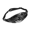 Taillezakken Fashion Men Women Bum Tas Fanny Pack Belt geld zakje portemonnee zip reizen wandelen zwart