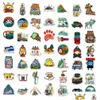 Car Stickers Waterproof Sticker 50 Pcs Cool Cam Outdoor Adventure Nature Hiking Aesthetic Vinyl Backpack Bottle Phone Case Diy Decal Dhamo