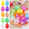 Party Decoration 5pcs Funny Easter Hollow Add Treats Eggs Fillable Egg Plastic Y2302