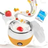 Yoghurt Makers Electric Maker Mini Automatisk enzymfermentator Hushåll DIY Rostfritt stål Risvinfermentverktyg Kök Apparater 230222