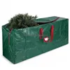 Christmas Decorations 9 Inch Artificial Tree Storage Bag Dual Zippered Waterproof Long Gift Pe Decomposition Dust Hanging Box Drop D Dhmxh