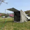 Tents and Shelters Car Rear Extention Tent 34 Person Portable Self Driving Outdoor Camping Shelter SUV Beach Canopy Fishing Awning BBQ Pergola J230223