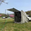 Tentes et abris Tente d'extension arrière de voiture 34 personnes portable auto-conduite abri de camping en plein air SUV auvent de plage auvent de pêche barbecue pergola J230223