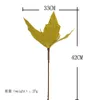 33 cm Bright Gold Cloth Christmas Flower Wedding Party Decoration Flower Christmas Decoration Props Simulation Flower Factory Direct Sales