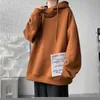 Män s hoodies tröjor lappster y2k japansk streetwear turtleneck huvtröja vinterkoreansk mode tunga grafiska hoodie -träning 230223