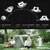 Tenten en schuilplaatsen Outdoor Easy pop -up tenten voor kamperen 3458 Persoon waterdichte automatische opstelling Familie Tent Travel Hiking Backpacking J230223