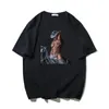 Tshirts masculins Beyonce Renaissance Cotton T-shirt Pop Singer Album Tshirt For Fans Fans Sheeve Unisexe Tops Tee 2023 Tshirts Clothes 230223