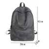 Sac à dos sac de haute qualité femme homme sac à dos en cuir souple sac à dos masculin de luxe de luxe pack de dos d'ordinateur portable sac à grande capacité voyage 230223