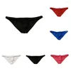 Majaki bikini briefy mężczyźni podnośnik torebka g-string stringi mężczyzna Man Ice Silk Thong Bielizna