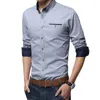 Men's Casual Shirts Legible Casual Social Formal shirt Men long Sleeve Shirt Business Slim Office Shirt male Cotton Mens Dress Shirts white 4XL 5XL 230223