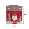 Stoelbedekkingen kerstbeschermer lichtgewicht slipcover driedimensionale decorate stofveilige poppendekking