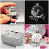 Party Favor High Quality Choice Collection Askepott Crystal Pumpkin Carriage gynnar 10st/Lot 1027 Drop Delivery Home Gard Otdti