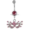 Navel Bell -knappringar D0026 LIZARD BELLY SULD Drop Delivery Jewel Body Dhgarden Dhngc