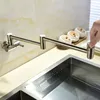 rame del rubinetto da cucina pieghevole