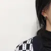 Stud Küpeler 14K Gerçek Altın Kaplama Moda Takı Yeşil Kristal Metal Kadın Tatil Partisi Zarif Küpe İçin Zarif