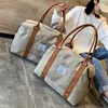 Duffel Bags Fashion Большая туристическая сумка Женская салона сумки сумочка оксфордская ткань Canvas Водонепроницаемые мешки на плече Женские выходные на ночь сумка 230223