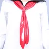 Robes décontractées Wet Look Shiny 3PCS / SET PVC Dress Cosplay PU Sailor Japanese School Uniform Suit Kawaii Jupe plissée Minifalda Vestido Clubw