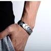 Bangle Punk Metal Simple Watch Chain Style Cool Men Fashion Casual Armband