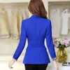 Ternos femininos Blazers Mulheres negras Blazer Blazers Lady Office Ter Suit Jackets Casaco de manga longa Slim Vintage Female Femme Jackets P261 230223