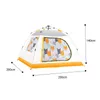 Carpas y refugios Carpa de apertura rápida completamente automática Acampar al aire libre Protector solar engrosado y campo a prueba de lluvia Camping Hogar 34 personas Carpa J230223