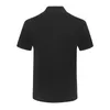 2023 Nya designers Summer Polos Mens H￶gkvalitativa broderier Black Men's T-shirts Logo Spring Pure Cotton Short Sleeve T-shirt f￶r