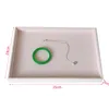 Jewelry Boxes Beige Velvet Jewelry Tray Jewellery Organizer Storage Box Watch Holder Necklace Ring Earring Pendant Stand Series 230222