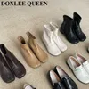 Сапоги, модные ботильоны, туфли на низком каблуке с раздельным носком, женские короткие ботинки, брендовые ботинки «Челси», осенне-зимняя обувь, Zapatos Mujer