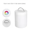 Topoch Portable LED Camping Light Night Smart Bedside Table Lamp Touch Control Dimble USB Rechargable Color Changing RGB Lantern Lighting Nightlight for Kids