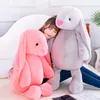 30cm Easter Rabbit Toy Festive Soft Plush Bunny Doll Long Ears Stuffed Rabbits Comfort Kids Sleeping Dolls Sofa Bed Cushion Decor
